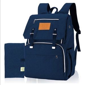 Keababies Explorer Navy Blue Diaper Bag